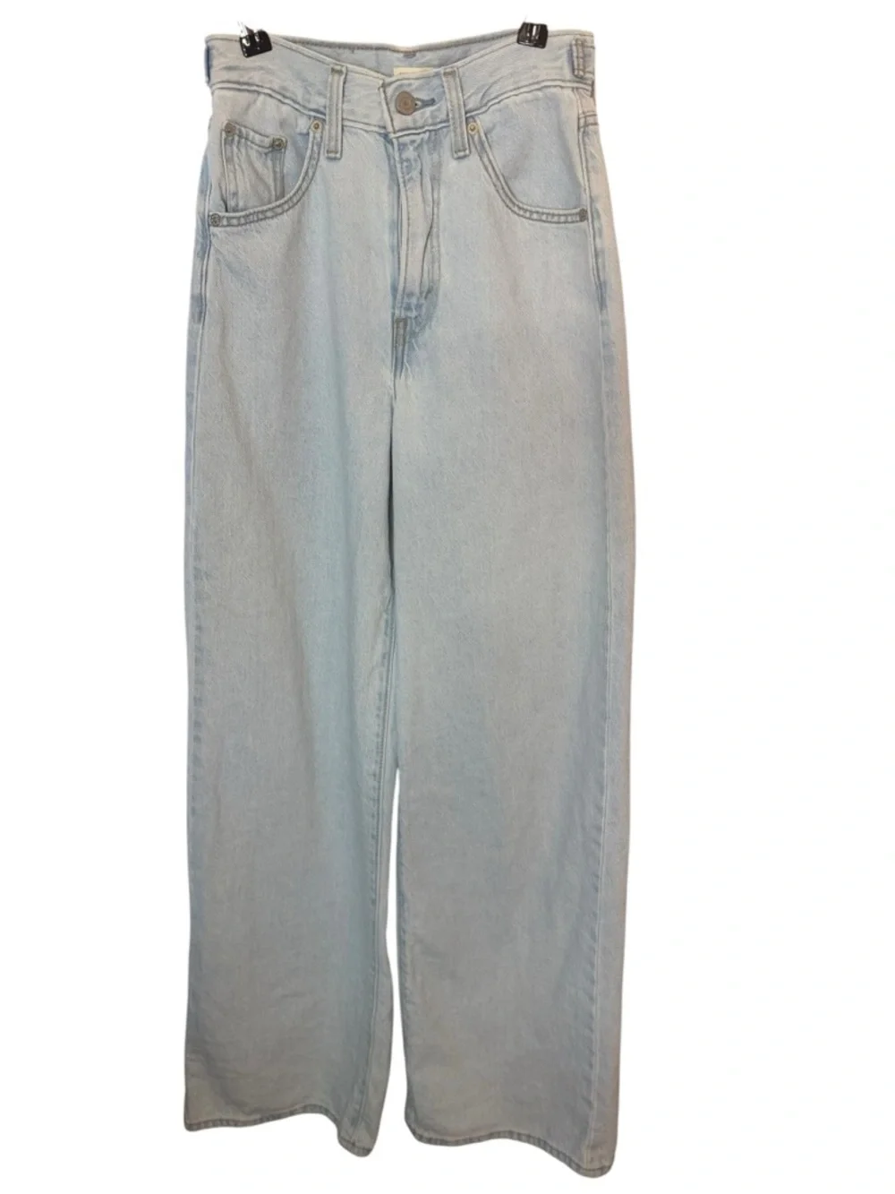 Levi’s Cinch Baggy Jeans W23 L31 Light Wash High Rise Wide Leg
